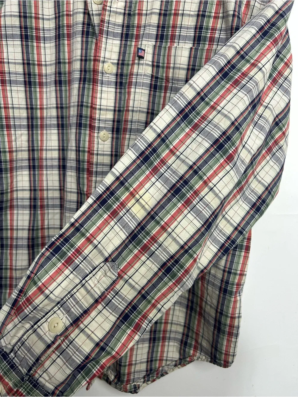 5 for $25🔥Vintage Polo Ralph Lauren Plaid Button Front Shirt Medium